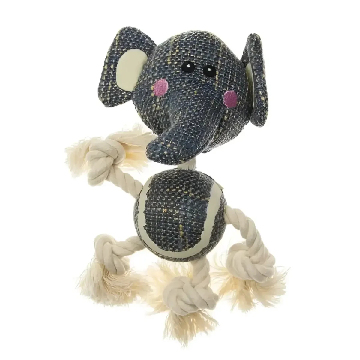 Animali con Palla da Tennis e Corda Elefante - immagine 2