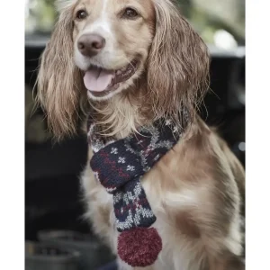 Barbour - Sciarpa per cani con fantasia Fair Isle