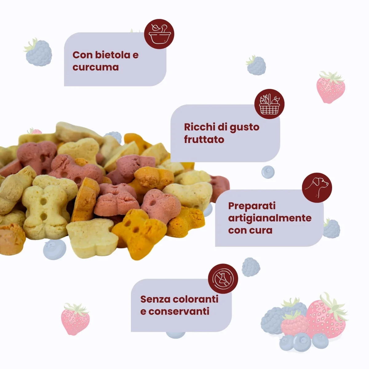 Biscottini ai frutti di bosco (400g) - immagine 4