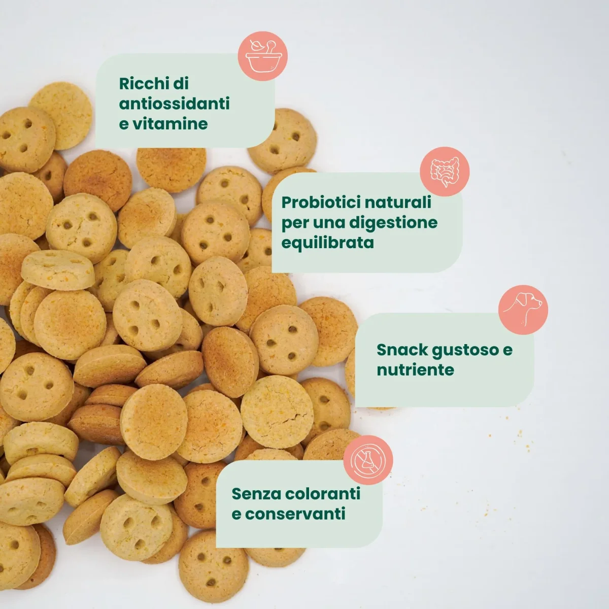 Biscottini alla Mela e Yogurt (400 g) - immagine 4