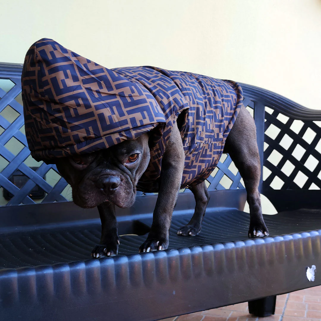 Cappotto con cappuccio - smanicato - luxury - immagine 6