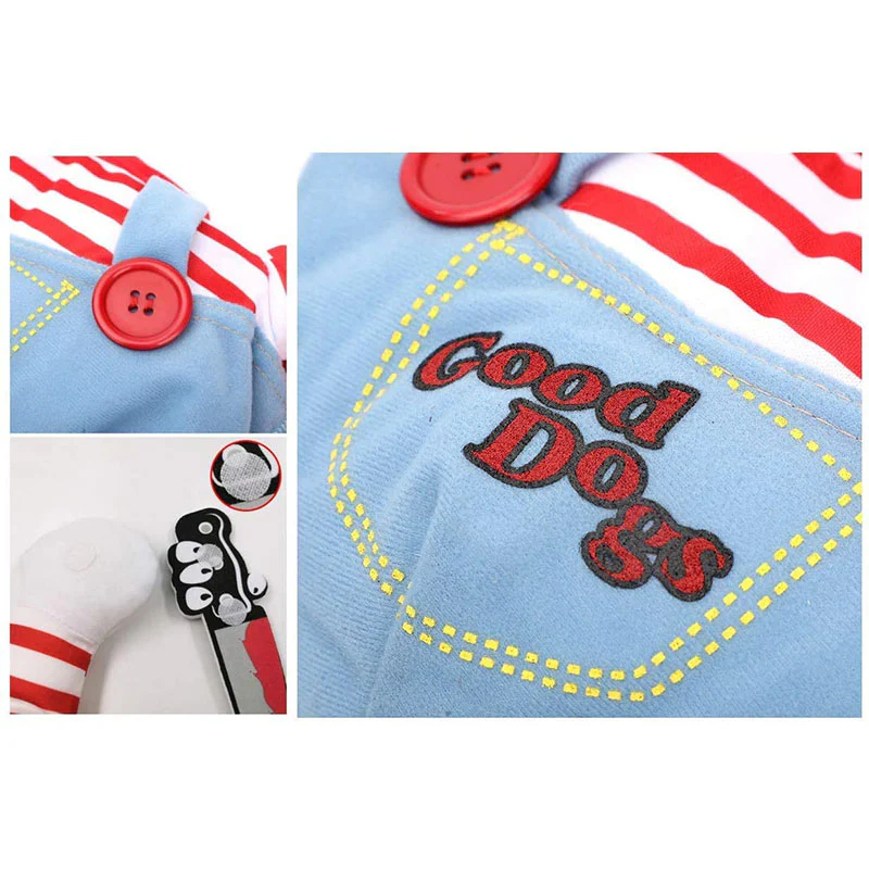 Costume Halloween per cani - bambola assassina - immagine 6