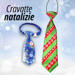 Cravatta natalizia per cani di tutte le taglie