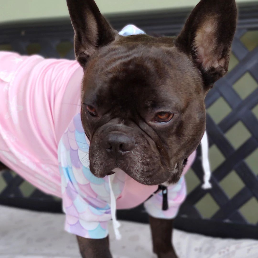 Felpa con cappuccio Little Mermaid - con zip e maniche - immagine 8