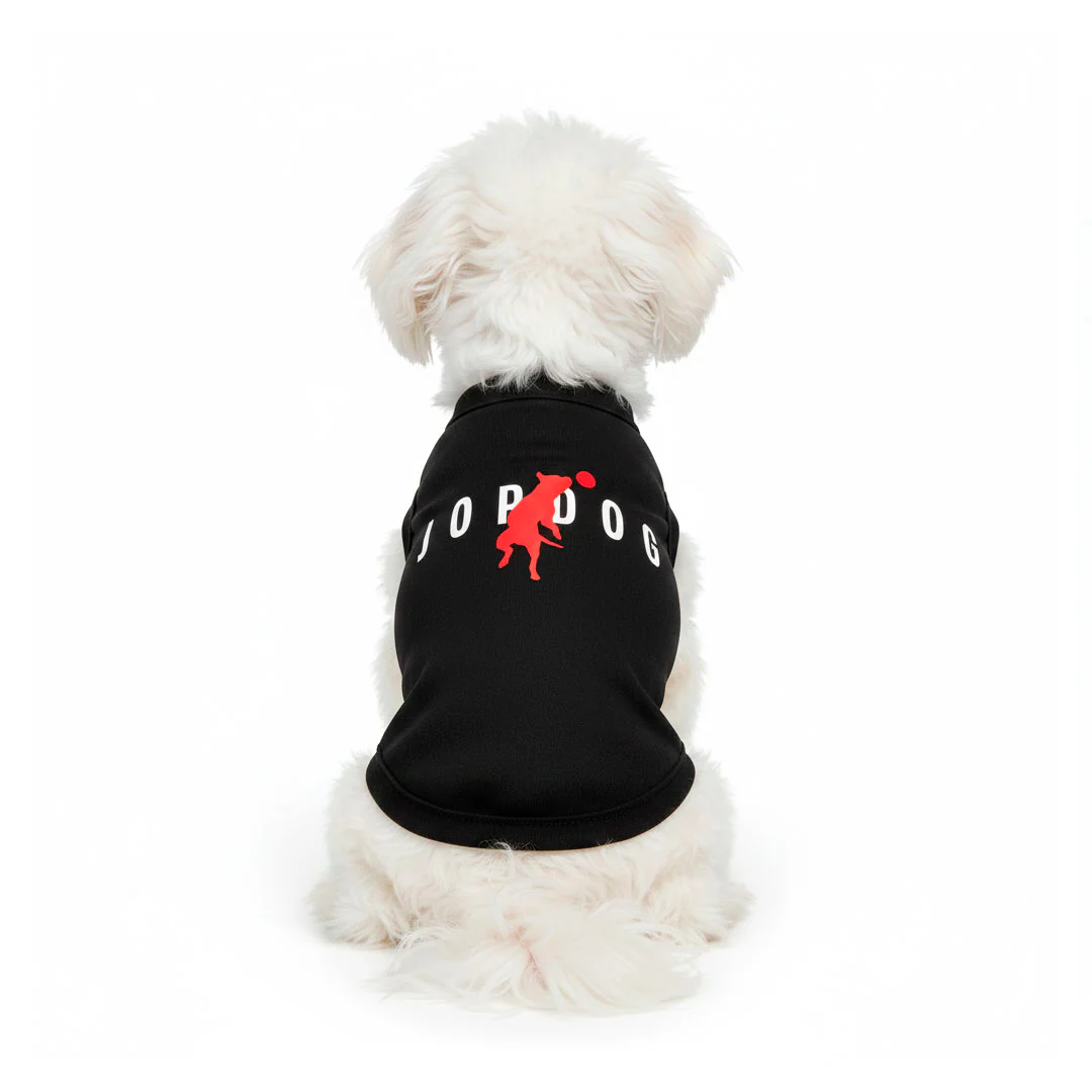 Canottiera estiva per cani - da 4 a 15kg - nera - Jordog - immagine 2