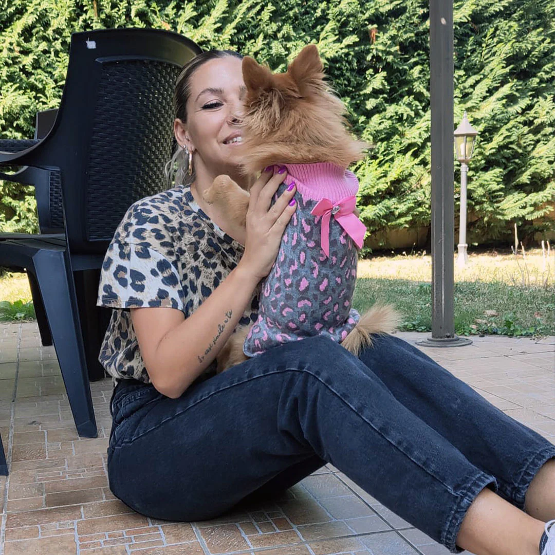 Maglione maculato per cani - mod.Màcan - immagine 7