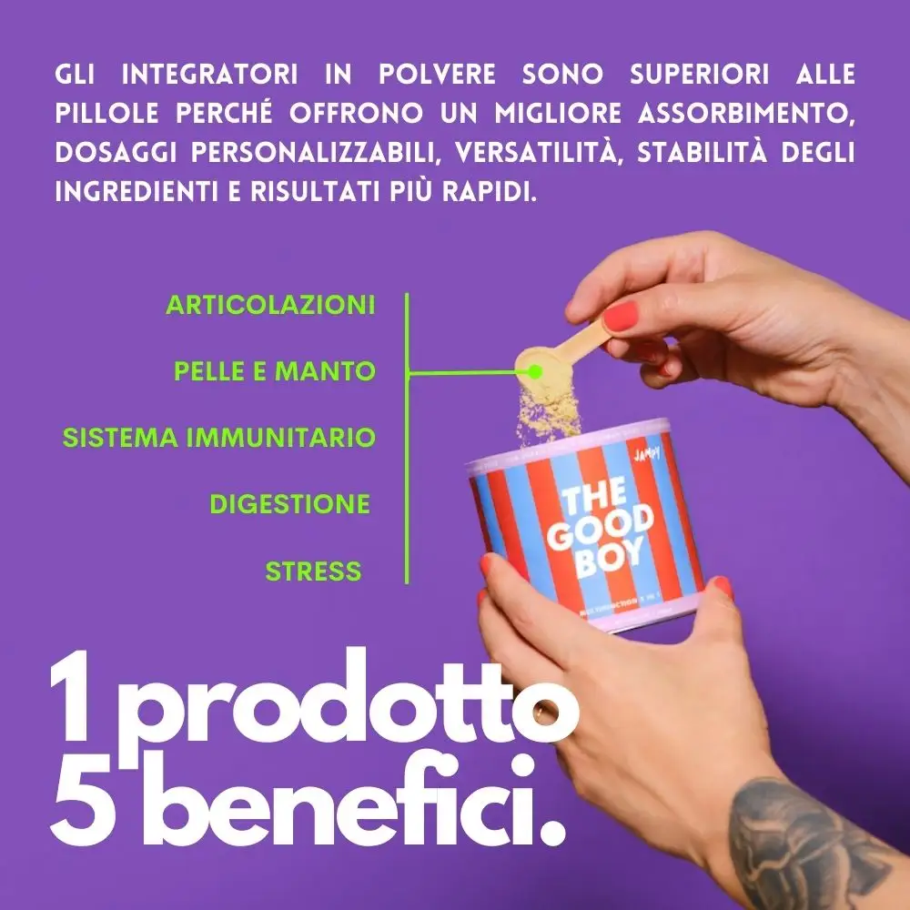 Jampy - The Good Boy - Integratore Multifunzione 120Gr - immagine 5