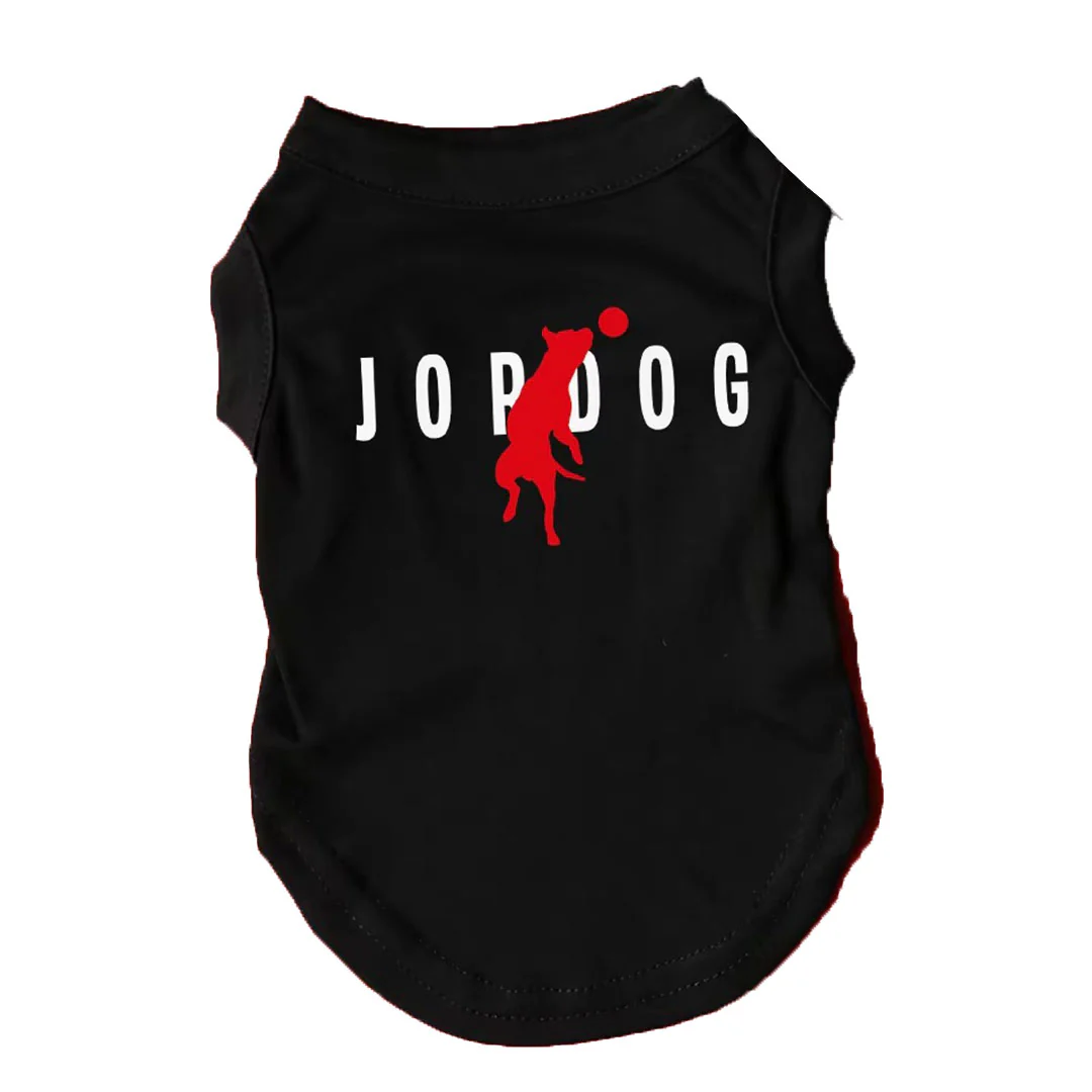 Canottiera estiva per cani - da 4 a 15kg - nera - Jordog - immagine 4