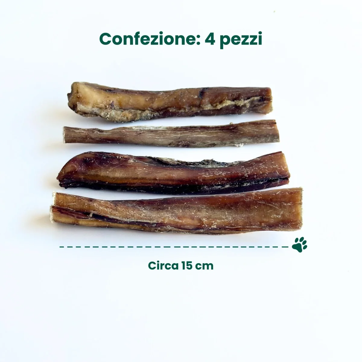 Nervo Bovino Extra Resistente 15 cm (4 pz) - immagine 3