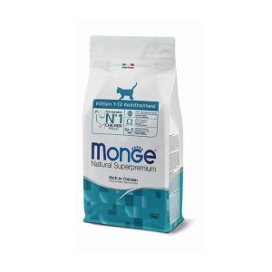 Monge Natural Kitten ricco in Pollo da 10Kg