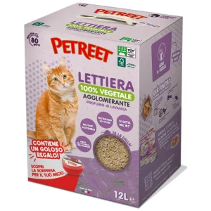 Petreet - Lettiera vegetale per gatti alla Lavanda
