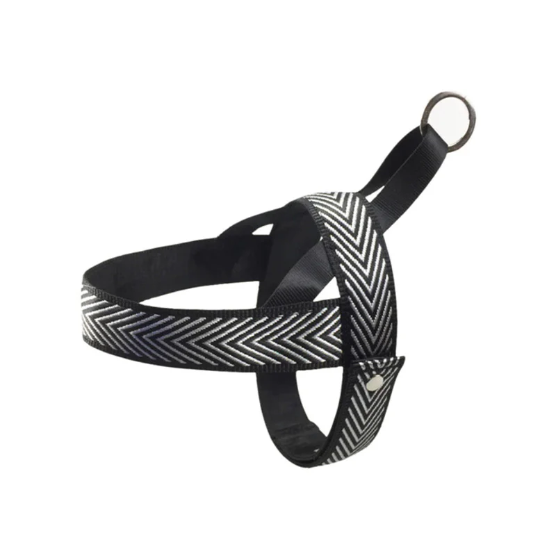 Pettorina bianca e nera - mod. Tiana - immagine 5