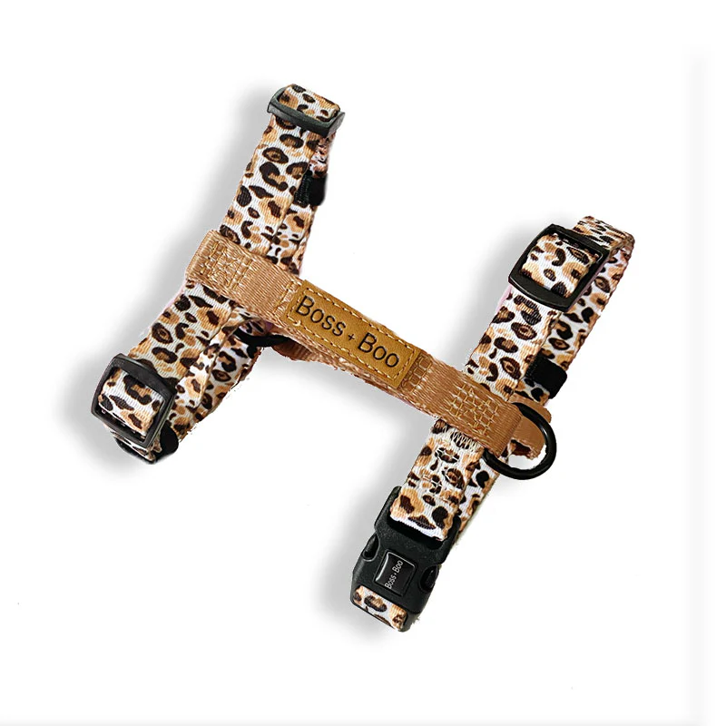 Pettorina ad H Luxe Leopard - brand Boss & Boo - immagine 3