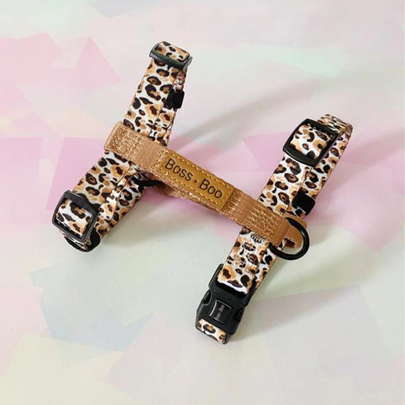 Pettorina ad H Luxe Leopard - brand Boss & Boo - immagine 4