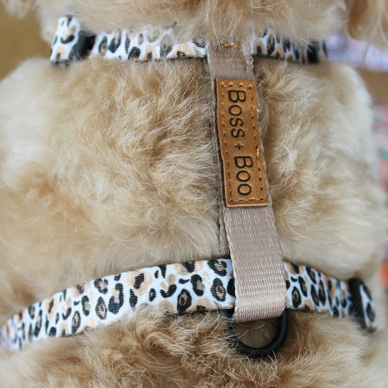 Pettorina ad H Luxe Leopard - brand Boss & Boo - immagine 5
