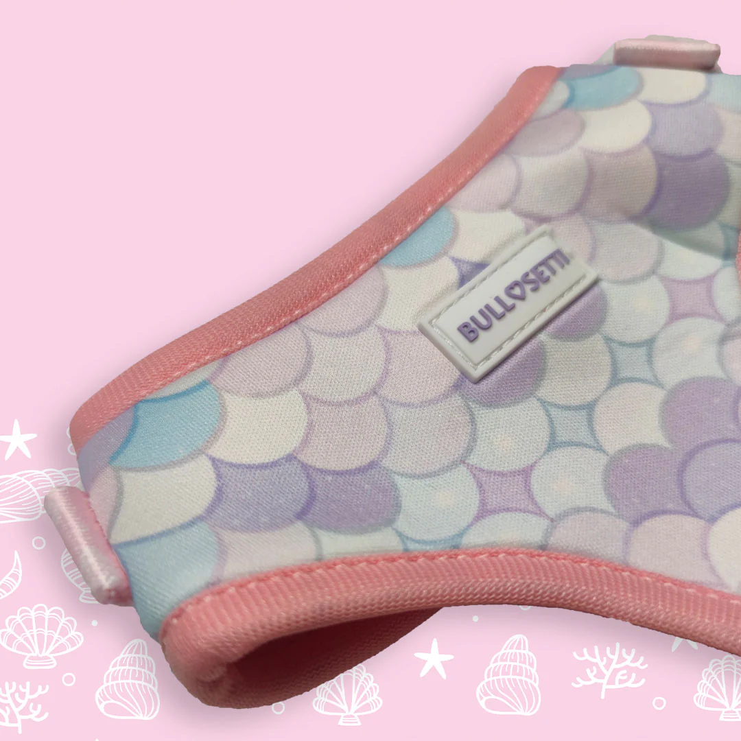 Pettorina ad H morbida - regolabile - mod. little mermaid - immagine 6