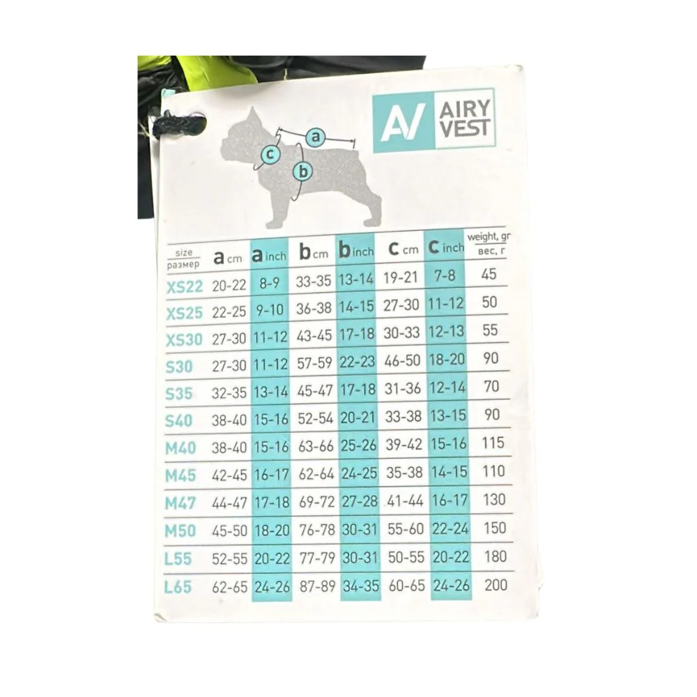 AiryVest Piumino Revers Corallo/Grigio M45 cm per Cani - immagine 3