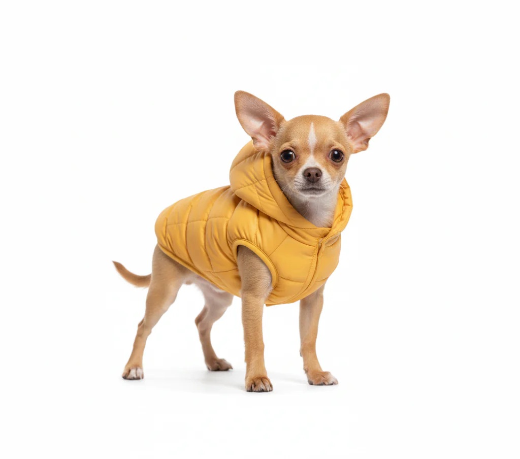 Caldo smanicato con cappuccio - mod.Casius - ecosostenibile - immagine 8