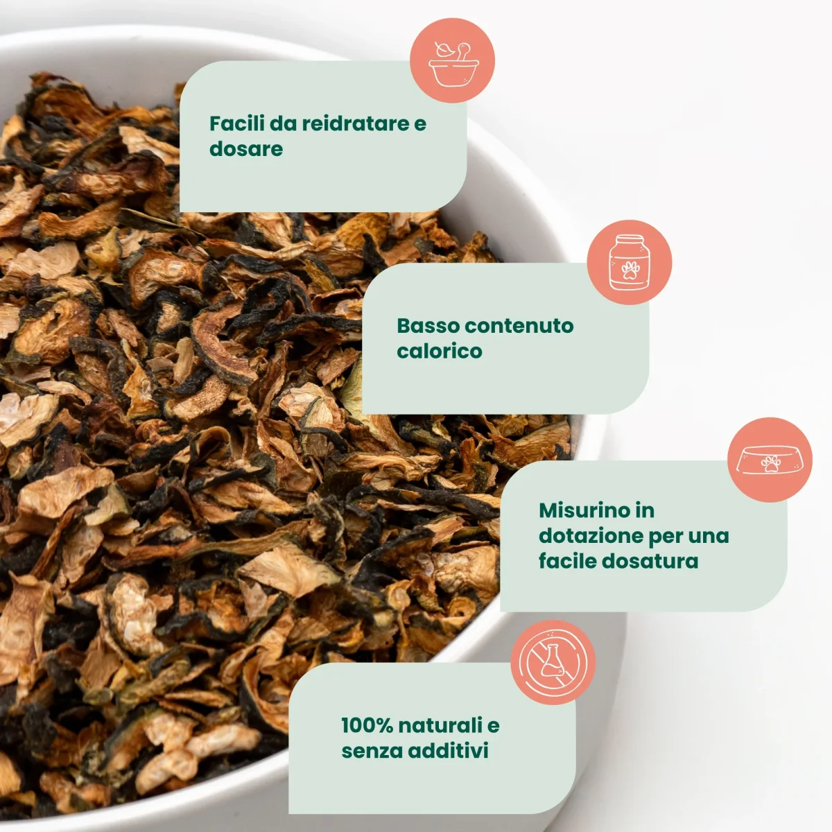 Zucchine Disidratate (400 gr) - immagine 3